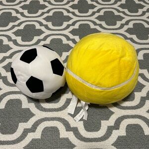 IKEA Soccer & Oversized Tennis Ball Plush